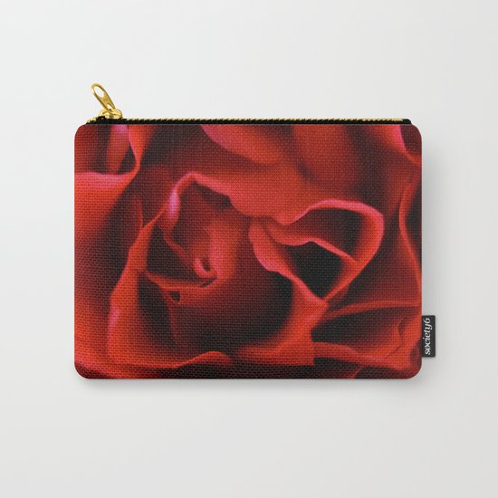 Red Rose Carry-All Pouch