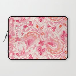 Pink Paisley Laptop Sleeve