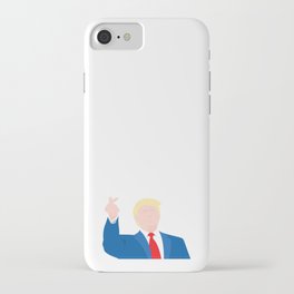 Trump Heart Hands iPhone Case