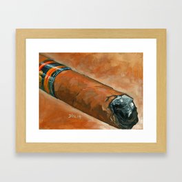 Worst Cigar Ever Framed Art Print