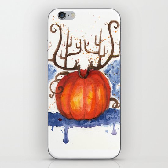 Deer Pumpkin iPhone & iPod Skin