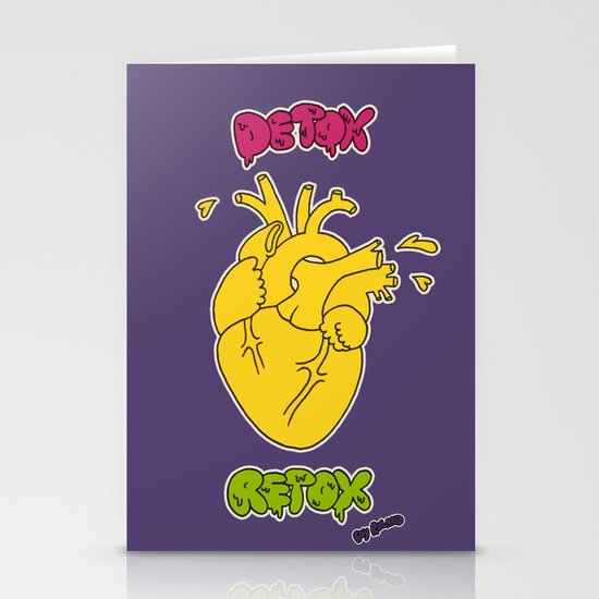 DETOX // RETOX Stationery Cards