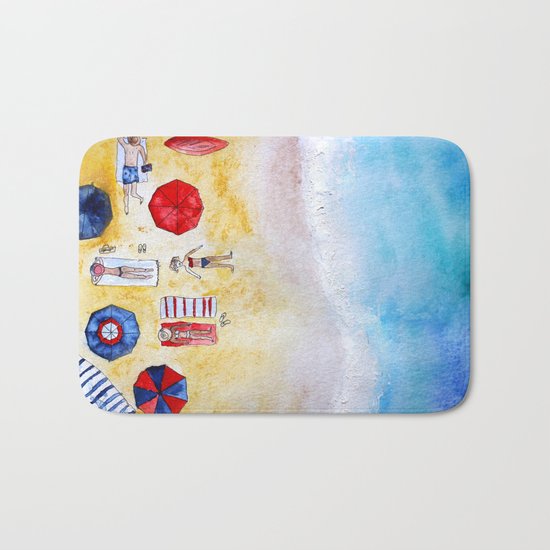 Under the sun Bath Mat