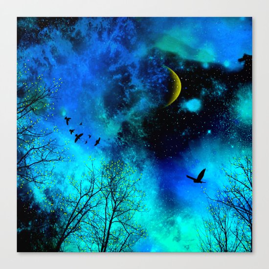 wish upon a star Canvas Print