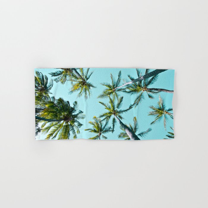 Kāma'ole Beach Palms Hand & Bath Towel