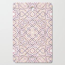 Pink lines Cutting Board