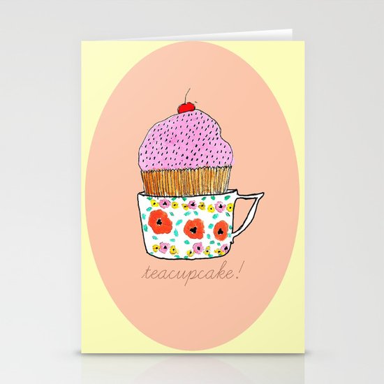 Teacupcake! Stationery Cards