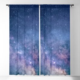 Milky Way Stars (Starry Night Sky) Blackout Curtain