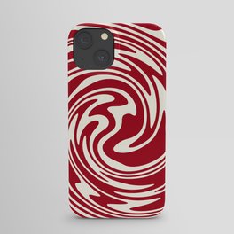 Peppermint Candy Whirl iPhone Case
