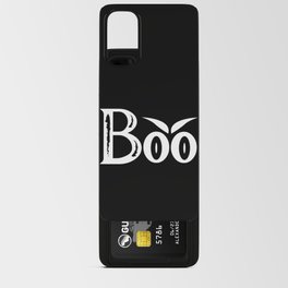 BOO Spooky Halloween Scary Eyes Android Card Case