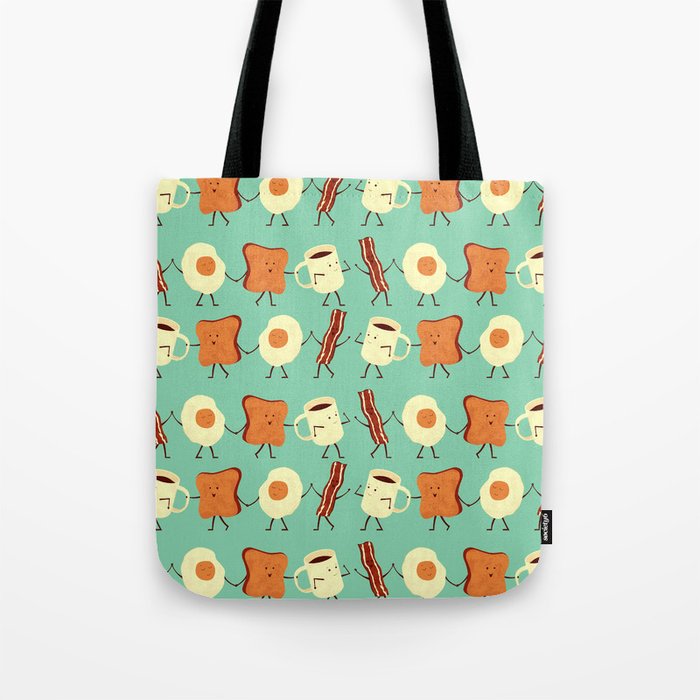Let's All Go And Have Breakfast Tote Bag