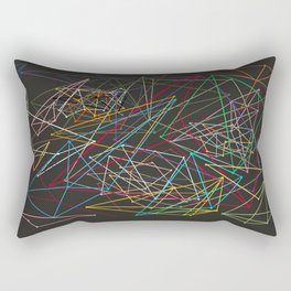 coloured stars Rectangular Pillow
