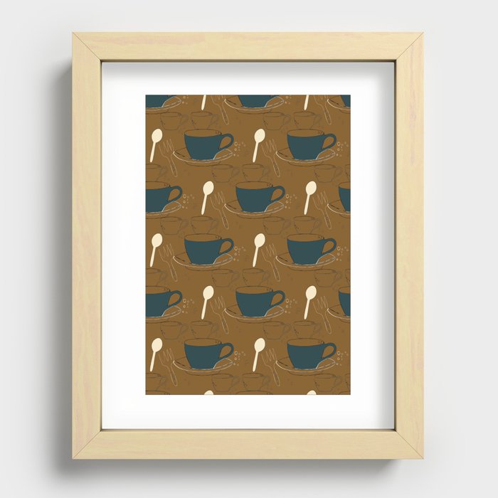 Daily Cup Recessed Framed Print