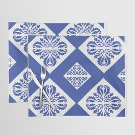 Blue Portugal Tile art Placemat