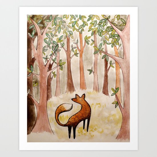 Their eyes were everywhere... Art Print