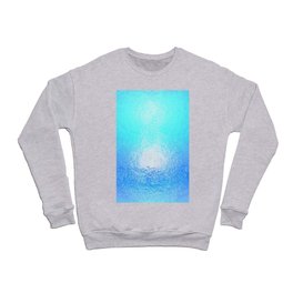 SPLASH IN TURQUISE. Crewneck Sweatshirt