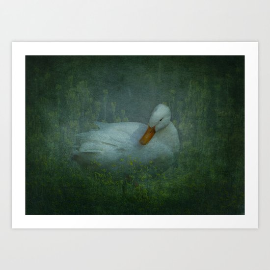 Little Yellow Blooms Art Print