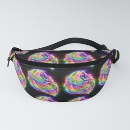 Glowing Pride Rainbow Lion Fanny Pack