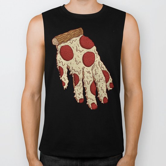 PIZZA HAND Biker Tank