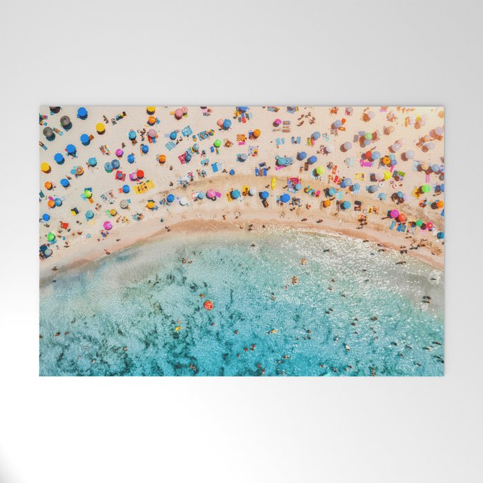 Fairy Bread Beach Welcome Mat By Daydrift Society6 Fairy Bread Beach Welcome Mat By