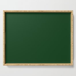 Pine Green Serving Tray