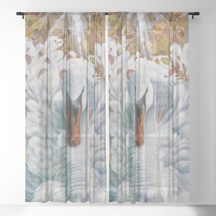 Swan Sheer Curtain