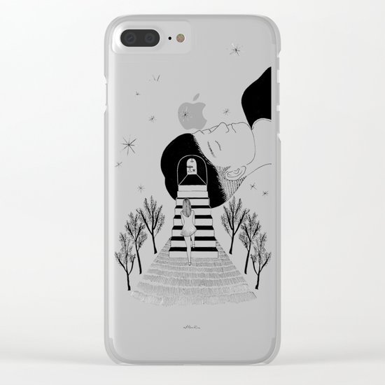 Into Your Dream Clear iPhone Case