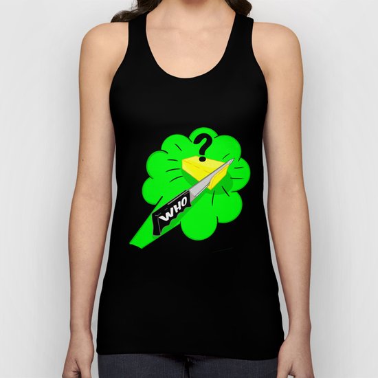 Fart, Who Cut The Cheese Unisex Tank Top
