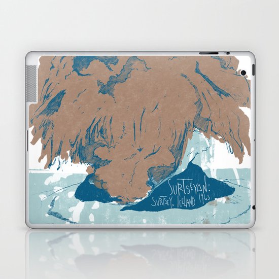 Surtseyan Volcanic Eruption Laptop & iPad Skin