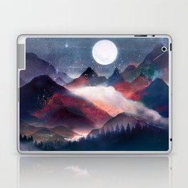 Mountain Lake Under the Stars Laptop & iPad Skin