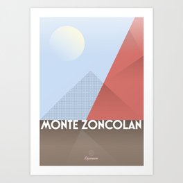 Monte Zoncolan / Cycling Art Print