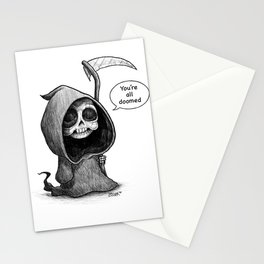 Lil' Reaper Stationery Cards