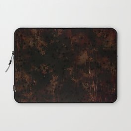 Grunge Rusty Brown Laptop Sleeve