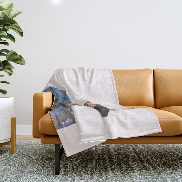 John wayne fleece throw blanket sales