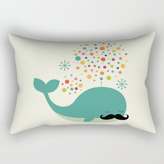 Firewhale Rectangular Pillow
