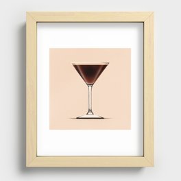 The Drink Series - Espresso Martini Recessed Framed Print