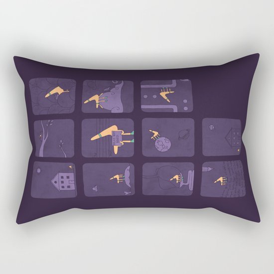 Taking The Long Road Home Rectangular Pillow