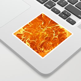 Neural Flames Sticker