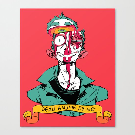 dead and/or dying Canvas Print