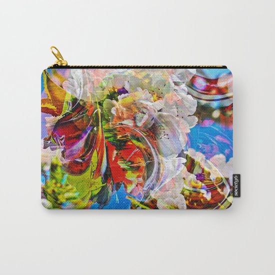 Abstract Perfekion - Spring Carry-All Pouch