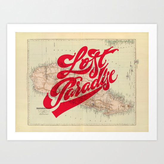 Lost Paradise Art Print