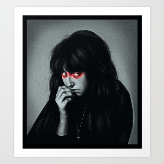 Repent Art Print