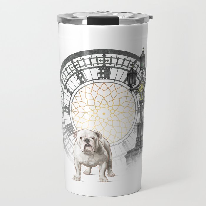 Dog Collection - England - Bulldog (#1) Travel Mug
