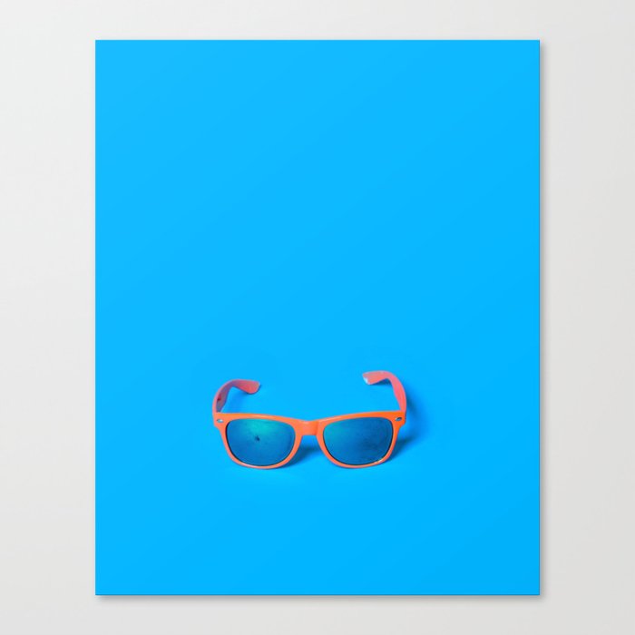 Summertime Sunglasses Canvas Print