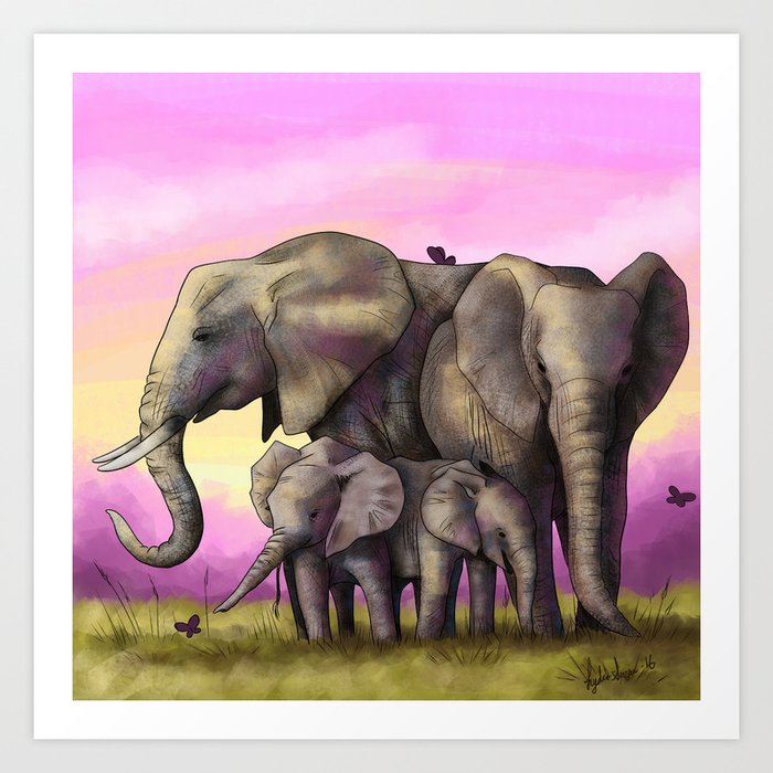 Elephant множественное. Слоны семья. Картина семья слонов. Слоненок. Слон иллюстрация.