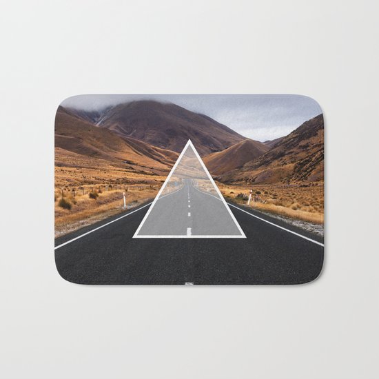 Route Triangle Bath Mat