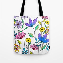 Bloom of Colors Tote Bag