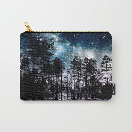 One Magical Night...(teal & lavender) Carry-All Pouch