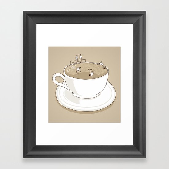 Skatea Framed Art Print
