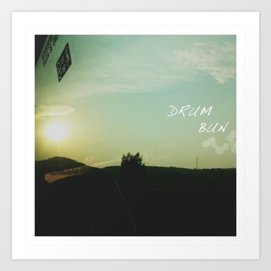 DruM Bun Art Print